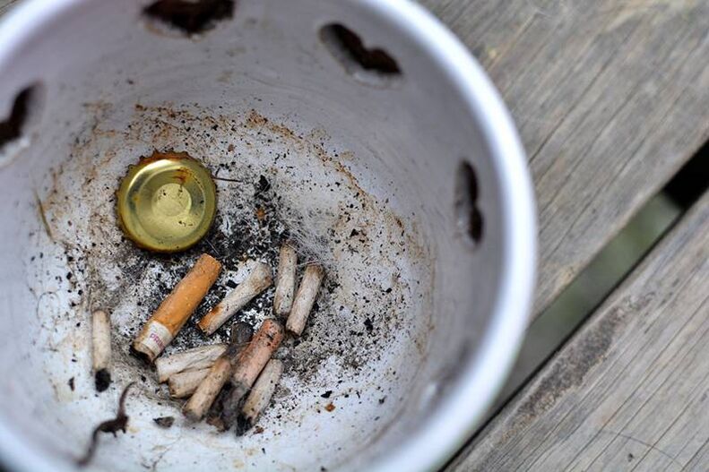 cigarečių nuorūkos ir pokyčiai organizme metant rūkyti